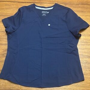 Fabletics Women's Navy scrub top